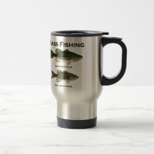 Bas Vissen Logo (largemouth - smallmouth) Reisbeker