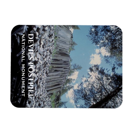 Basaltzuilen, duivels postpile Nationaal Monument Magneet (Horizontaal)