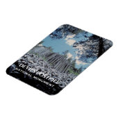 Basaltzuilen, duivels postpile Nationaal Monument Magneet (Linkerzijde)