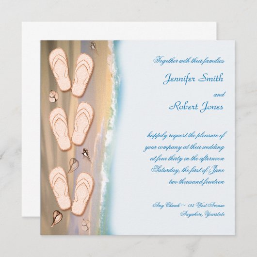 Bascules électroniques sur le faire-part de (Devant / Derrière)