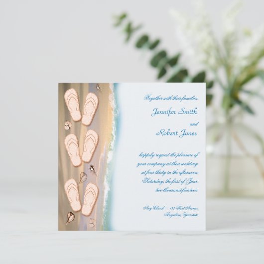 Bascules électroniques sur le faire-part de (Debout devant)