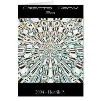 Base 3d (carte) de fractale