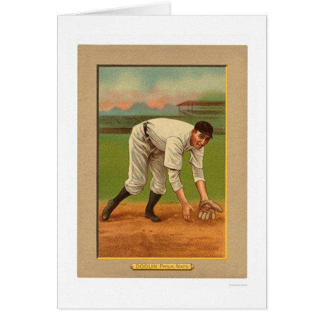 Base-ball 1911 de Mickey Doolan Phillies (Devant)