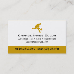 Base-ball - carte de visite personnel