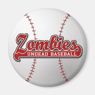 Base-ball de vampires de ZOMBIS - aimant