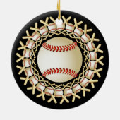 BASE-BALL ET ORNEMENT DE BATTES (Dos)