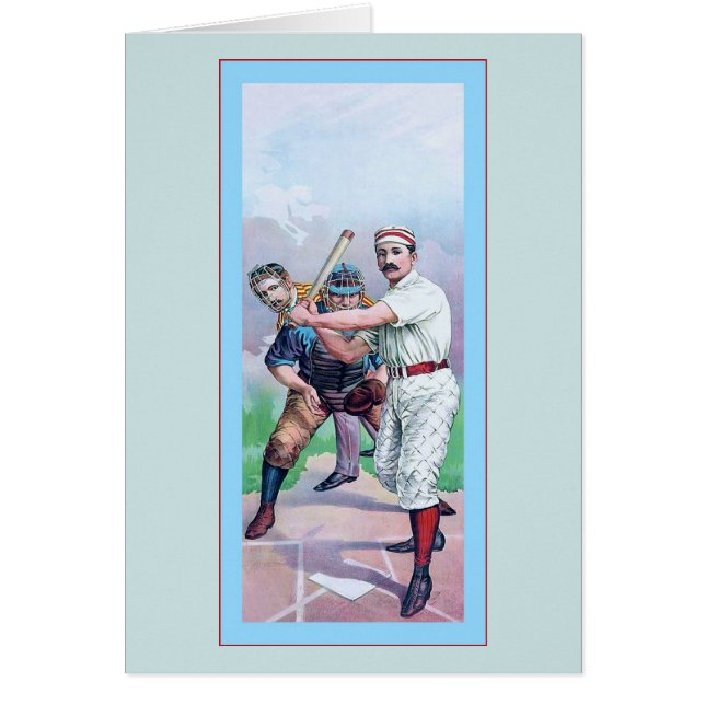 Base-ball vintage 1895 (Devant)