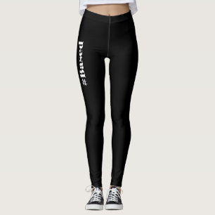 #Base Black Leggings Edgy Design Cool