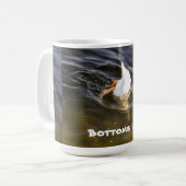 "Base vers le haut" de la tasse PERSONNALISABLE (Devant gauche)