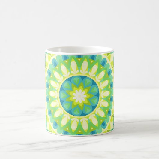 Base verte Mandala Mug (Centre)