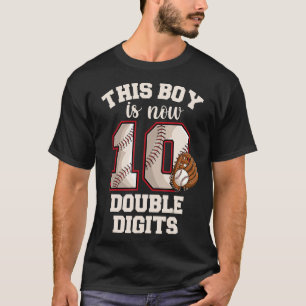 Baseball 10-jarig Shirt van de Beuk van de Dag, Du