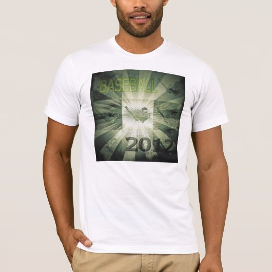 Baseball 2012 - T-shirt vintage (Devant)