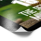 Baseball 9 Photo Collage Poster personnalisé (Coin)