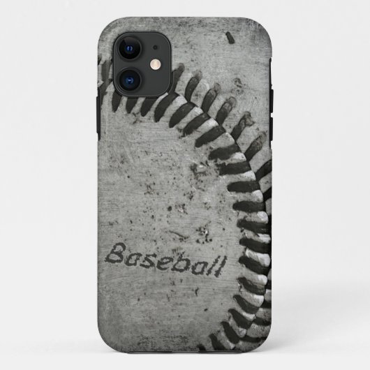 Baseball à peine coque pour iphone (Dos)