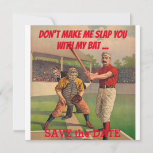 Baseball Afbeelding FP 1840 Save The Date