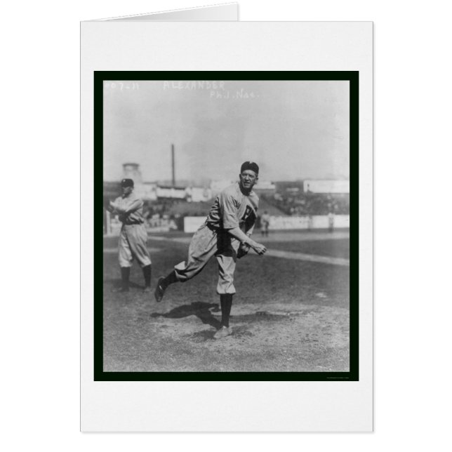 Baseball Alexander Phillies 1915 (Devant)