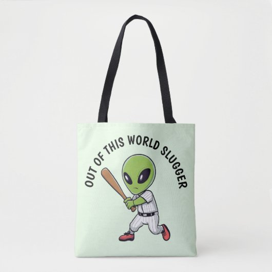 Baseball Alien Draagtas (Voorkant)
