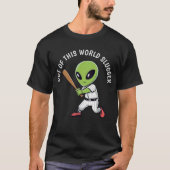 Baseball Alien T-shirt (Voorkant)