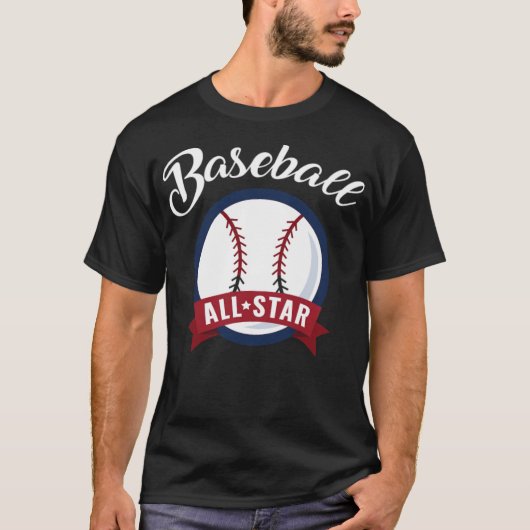 Baseball Alle baseball swa honkbal T-shirt (Voorkant)