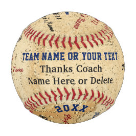 Baseball, alle spelersnamen Baseball Coach Gifts