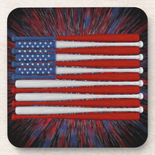 Baseball America (VS) Beverage Coaster Bier Onderzetter