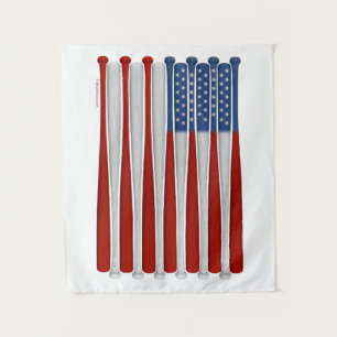 Baseball America (VS) Tapestry Wandkleed