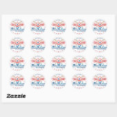 Baseball Anniversaire Fête Favoriser Sticker (Feuille)