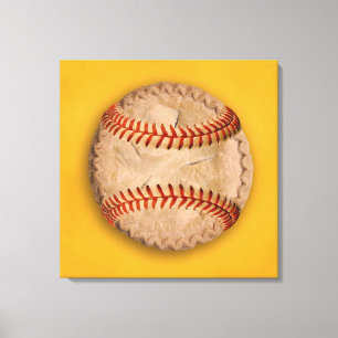 Baseball Apple Pie Canvas Afdruk