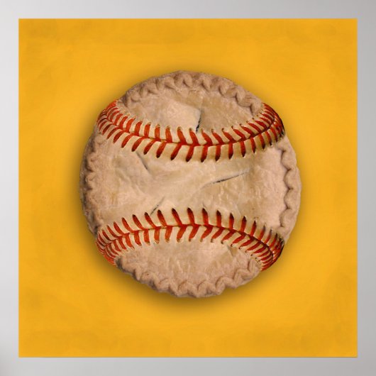 Baseball Apple Pie Poster (Voorkant)