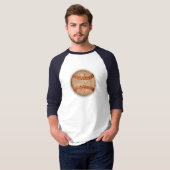 Baseball Apple Pie T-shirt (Voorkant volledig)