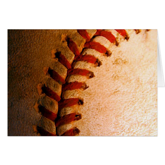 Baseball Art (Voorkant Horizontaal)