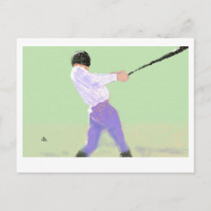 Baseball Art Briefkaart
