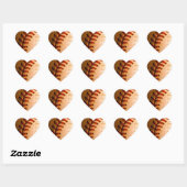 Baseball Art Hart Sticker (Vel)