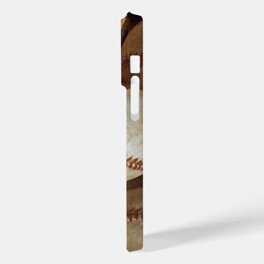 Baseball Art iPhone Case-Mate iPhone Case (Achterkant / Links)