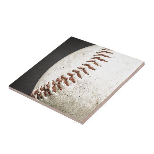 Baseball Art Tegeltje (Zijkant)