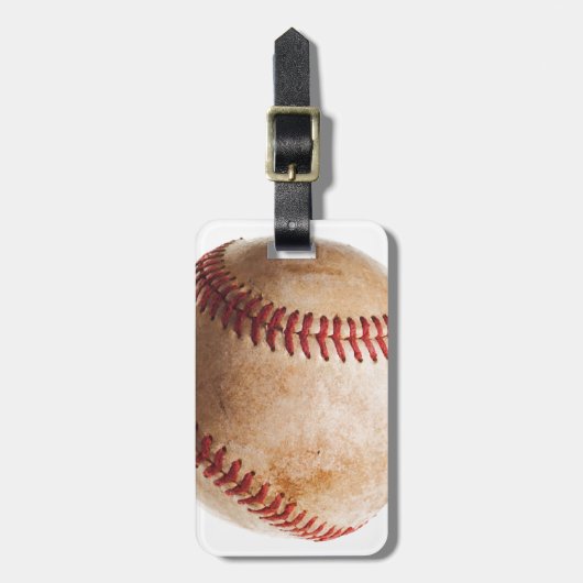 Baseball Artwork Bagagelabel (Voorkant verticaal)