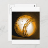 Baseball Artwork Briefkaart (Voorkant / Achterkant)
