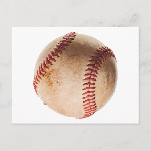 Baseball Artwork Briefkaart (Voorkant)