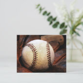Baseball Artwork Briefkaart (Staand voorkant)