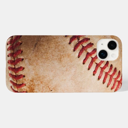 Baseball Artwork Case-Mate iPhone Case (Achterkant (horizontaal))