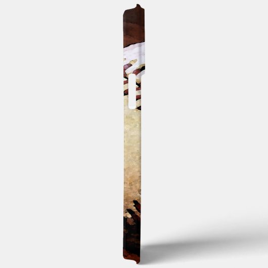 Baseball Artwork Case-Mate iPhone Case (Achterkant / Rechts)