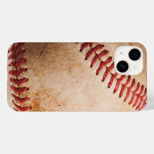 Baseball Artwork Case-Mate iPhone Case (Achterkant (horizontaal))