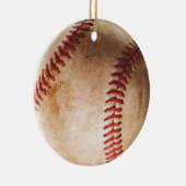 Baseball Artwork Keramisch Ornament (Rechts)