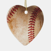 Baseball Artwork Keramisch Ornament (Rechts)
