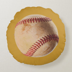 Baseball Artwork Rond Kussen