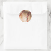 Baseball Artwork  Ronde Sticker (Tas)