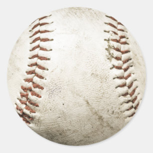 Baseball Artwork Ronde Sticker