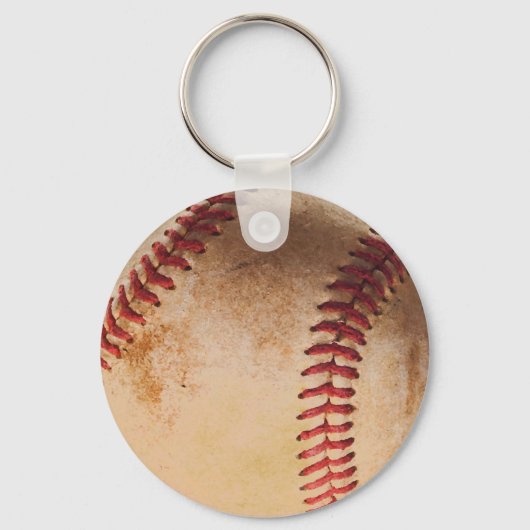 Baseball Artwork  Sleutelhanger (Voorkant)