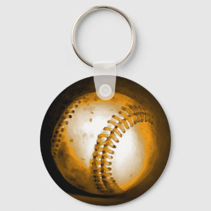 Baseball Artwork Sleutelhanger