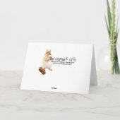 Baseball avec Old Mitt Carte de remerciements (Dos)